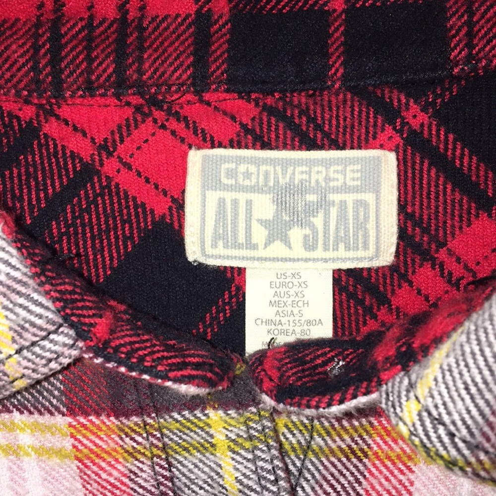 Converse Plaid Button Up - image 2
